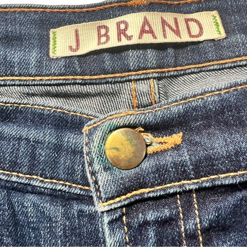 J. Brand Women’s Mid-Rise Straight Leg Jeans Dark Wash Size 29 - Picture 3 of 6